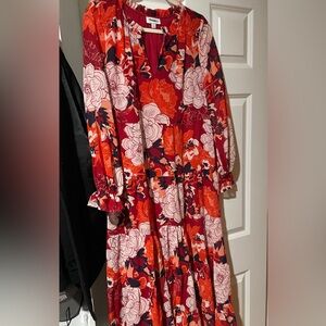 Mud Pie - Fall Maxi Dress Long Sleeve